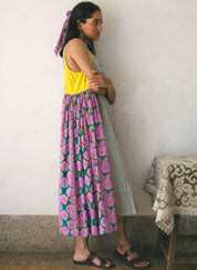 Blooming Patchwork Dress