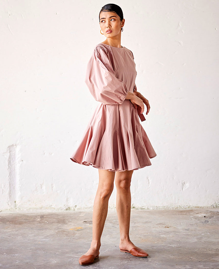 Blooming Peonies Dress