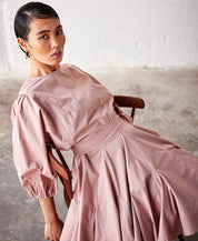 Blooming Peonies Dress