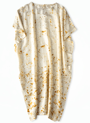 Blooms Of Fall High Slit Tunic
