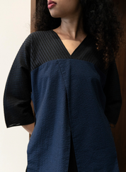 Blue Delta Blouse