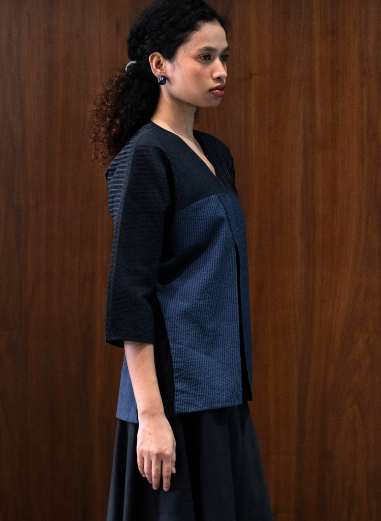 Blue Delta Blouse