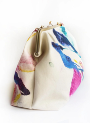 Blue Jay Luxe Clutch