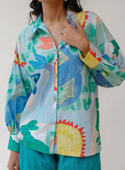 Blue Skies Lounge Shirt