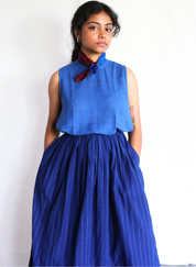 Blues Within Skirt