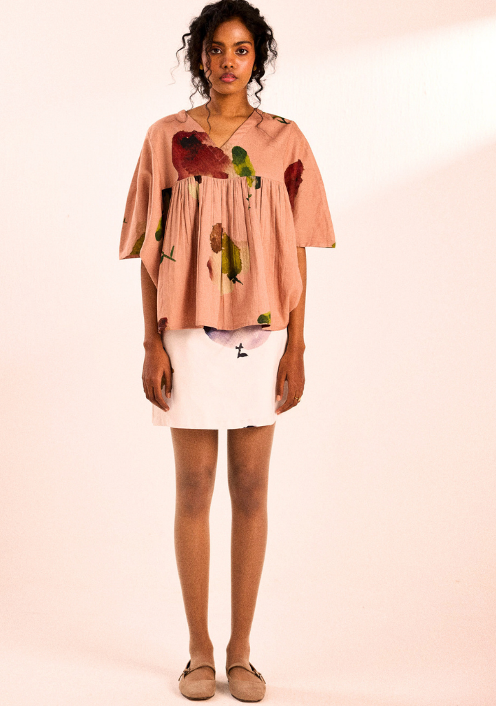 Amethyst Blooms Skort