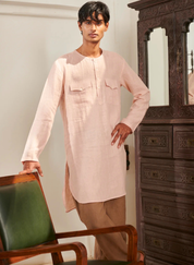Blush Mousse Kurta Set