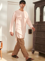 Blush Mousse Kurta Set