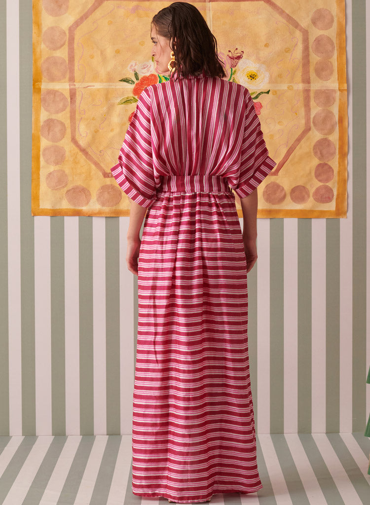 Blush Stripes Dress –