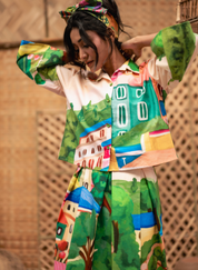 Bo Kaap Crop Shirt Set