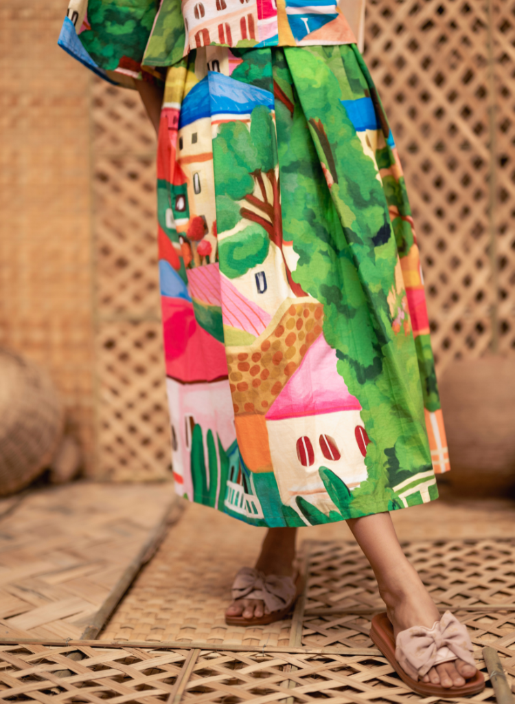 Bo Kaap Midi Skirt