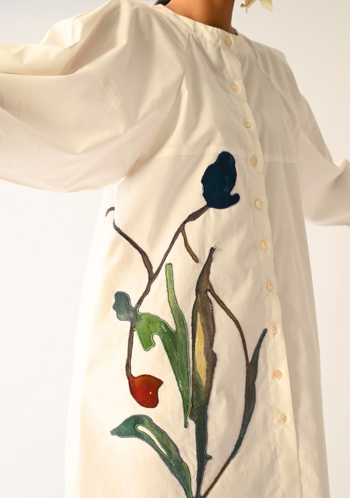 Botanica Ivory Bubble Dress