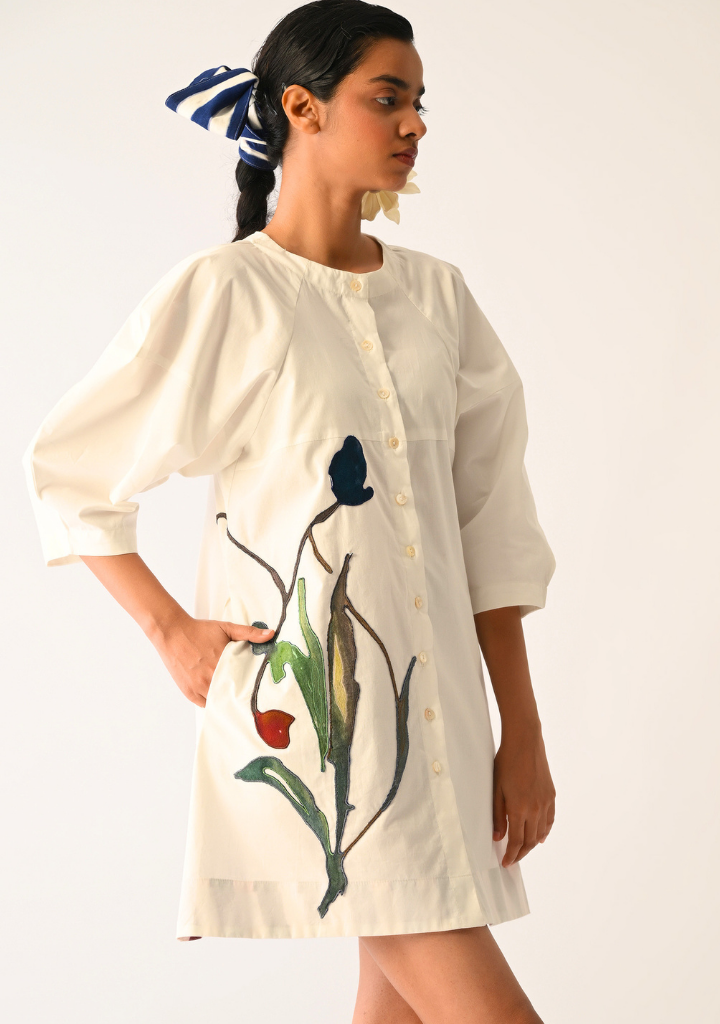 Botanica Ivory Bubble Dress