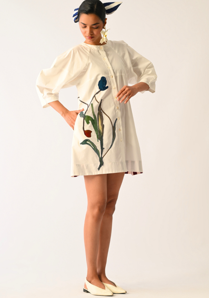 Botanica Ivory Bubble Dress