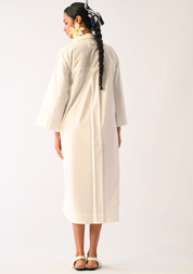 Botanica Ivory Wrap Dress
