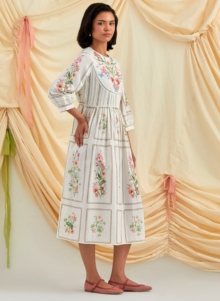 Bouquet Midi Dress