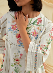 Bouquet Pleated Dress