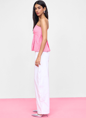 Box Pleat Top