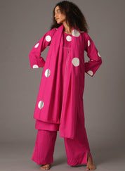 Box Pleated Scarf Set