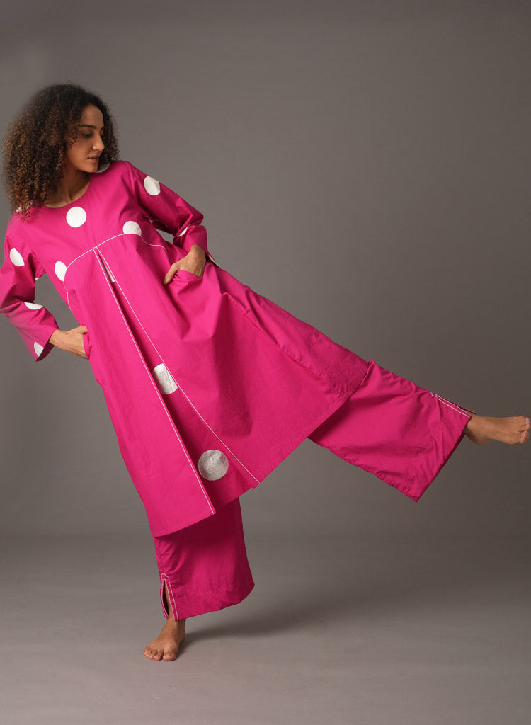 Box Pleated Scarf Set