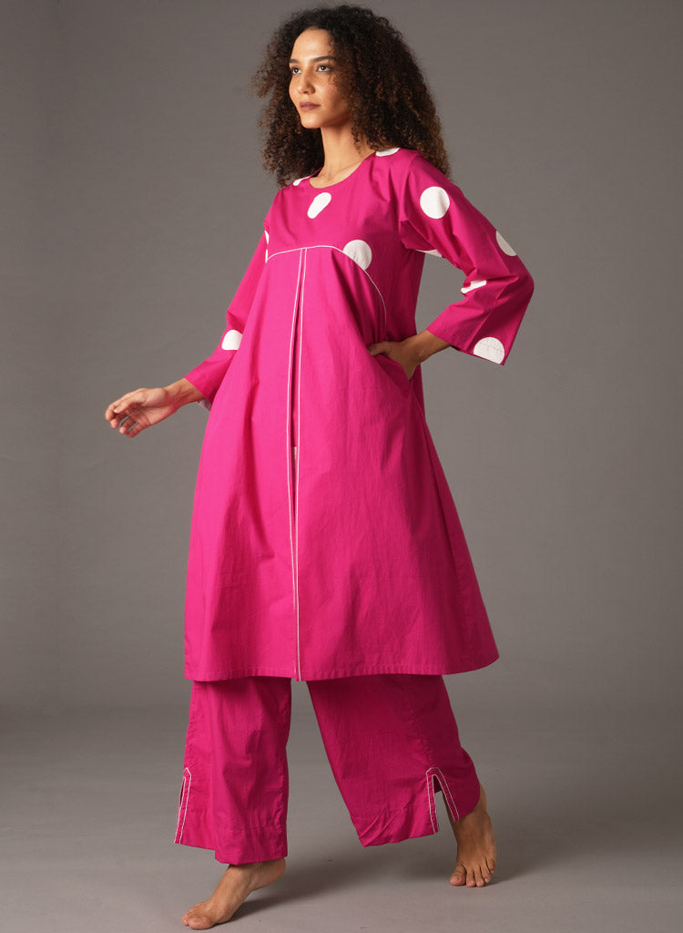 Box Pleated Dress Set