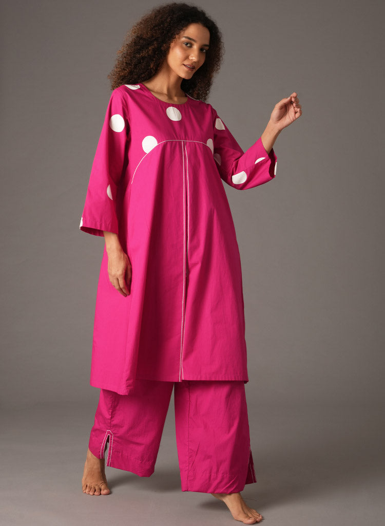 Box Pleated Dress Set