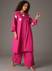 Box Pleated Dress Set