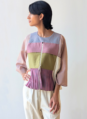 Box fit Reversible Blouse