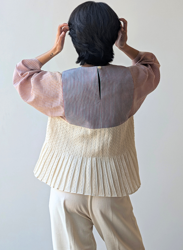 Box fit Reversible Blouse