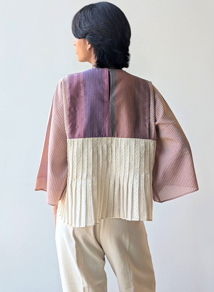 Box fit Reversible Blouse