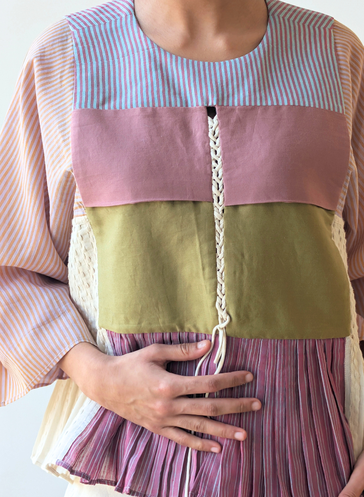 Box fit Reversible Blouse