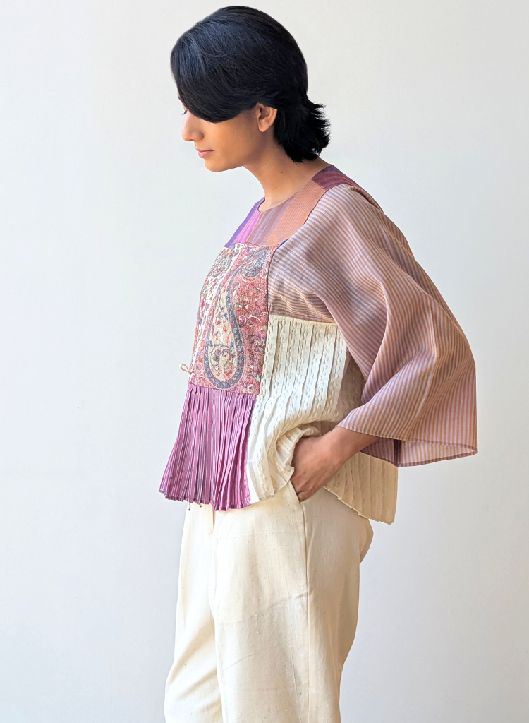 Box fit Reversible Blouse