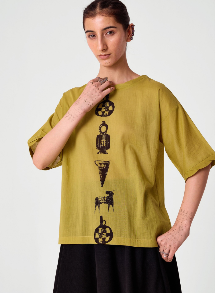 Yellow Box Tee