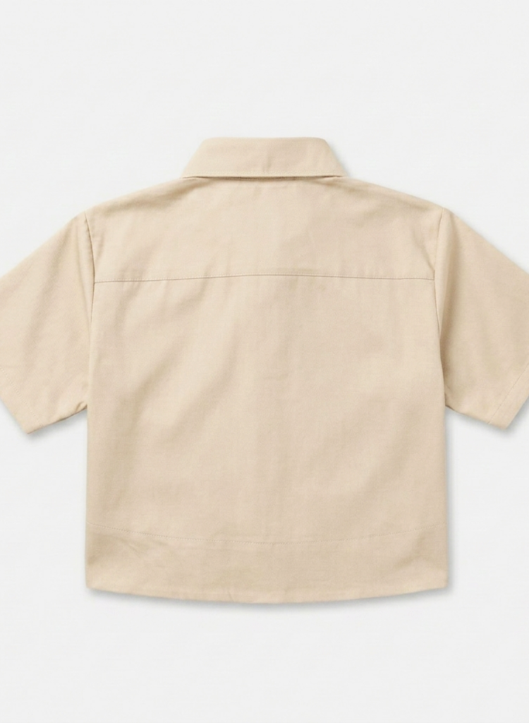 Boxy Cropped Shirt