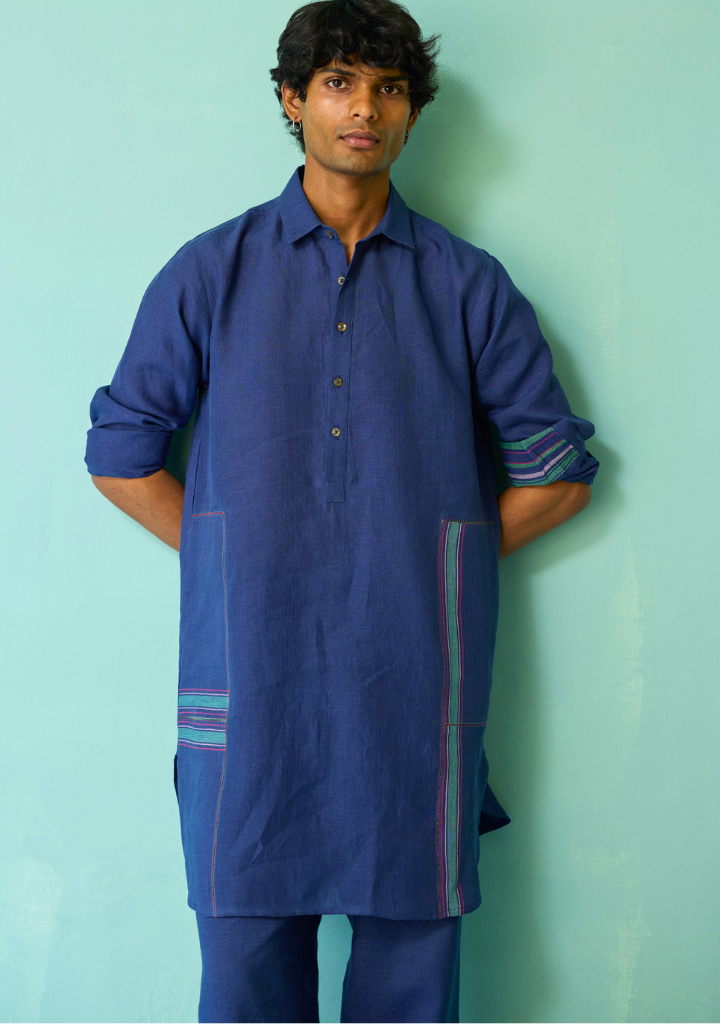 Briar Collar Border Kurta