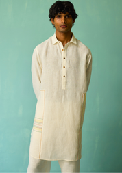 Briar Collar Border Kurta