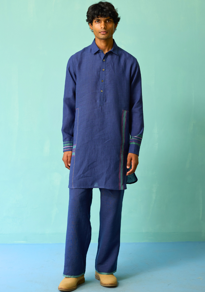 Briar Collar Border Kurta