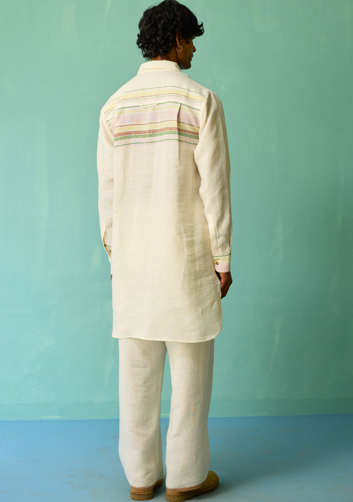 Briar Collar Border Kurta