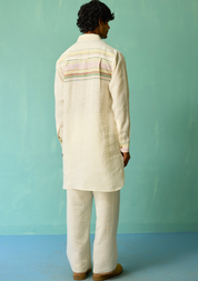 Briar Collar Border Kurta