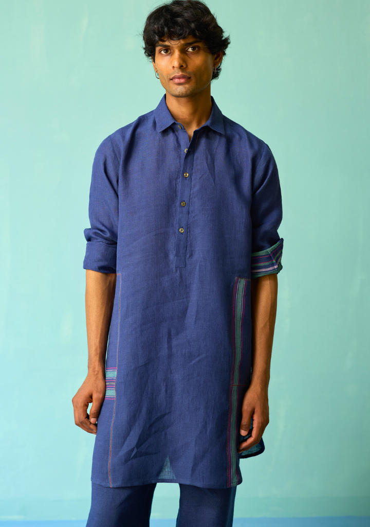 Briar Collar Border Kurta