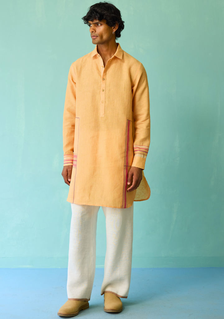 Briar Collar Border Kurta