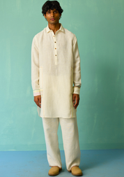Briar Collar Border Kurta