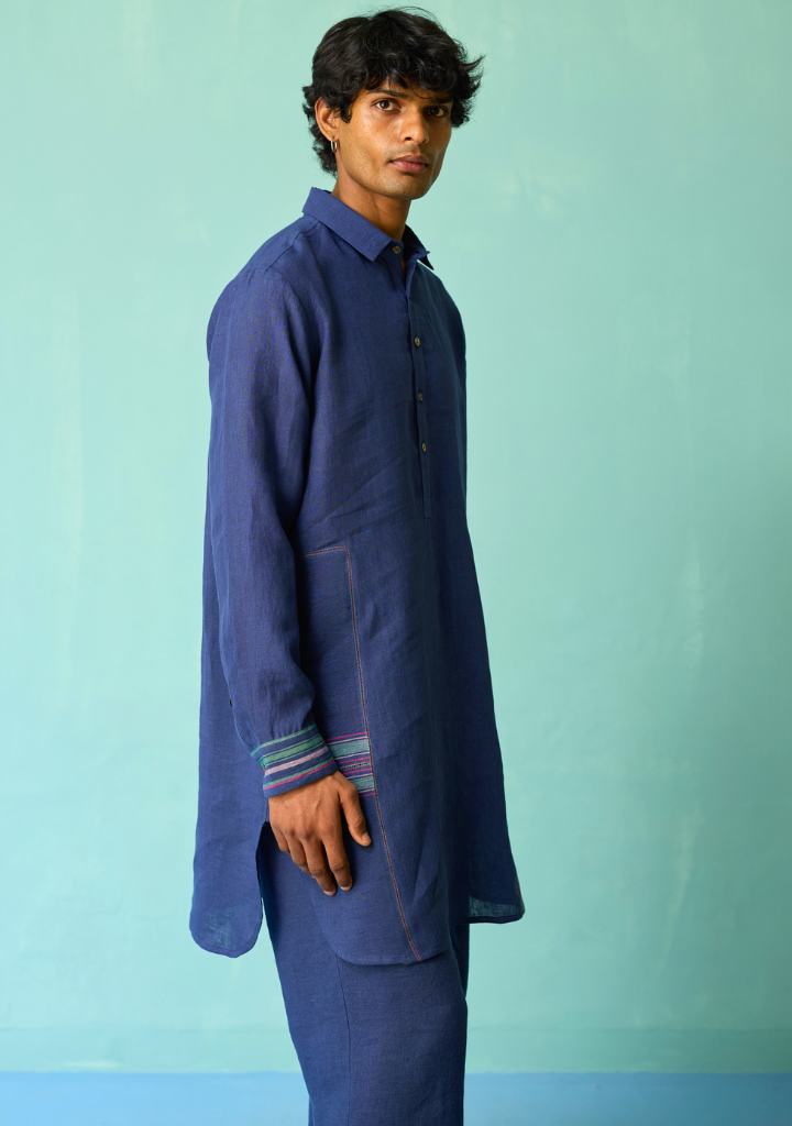 Briar Collar Border Kurta