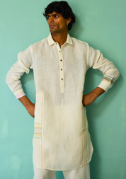 Briar Collar Border Kurta