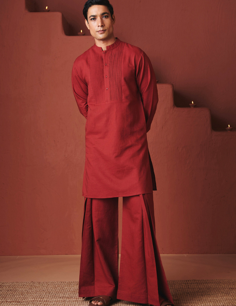 Brick-Pleated-Yoke-Kurta-Set-A.png