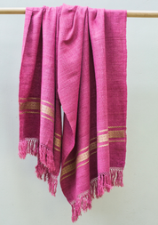 Bright Rose Motif Stole