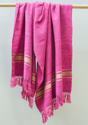Bright Rose Motif Stole