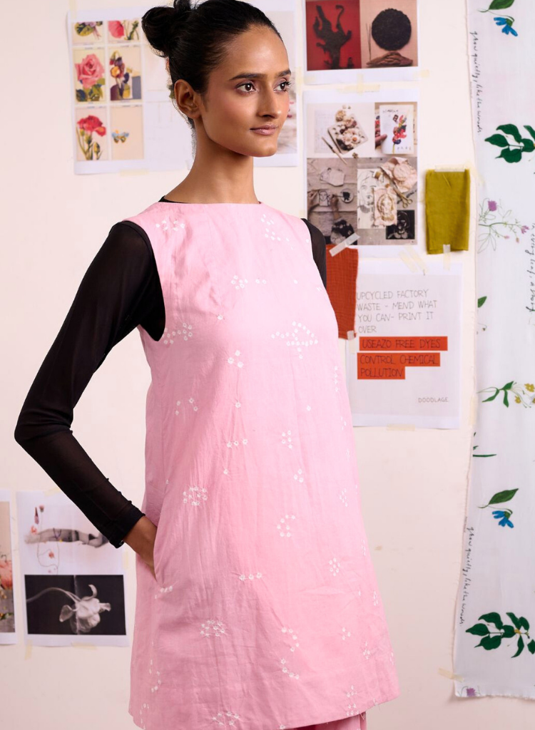 Brisa Bandhani Dress