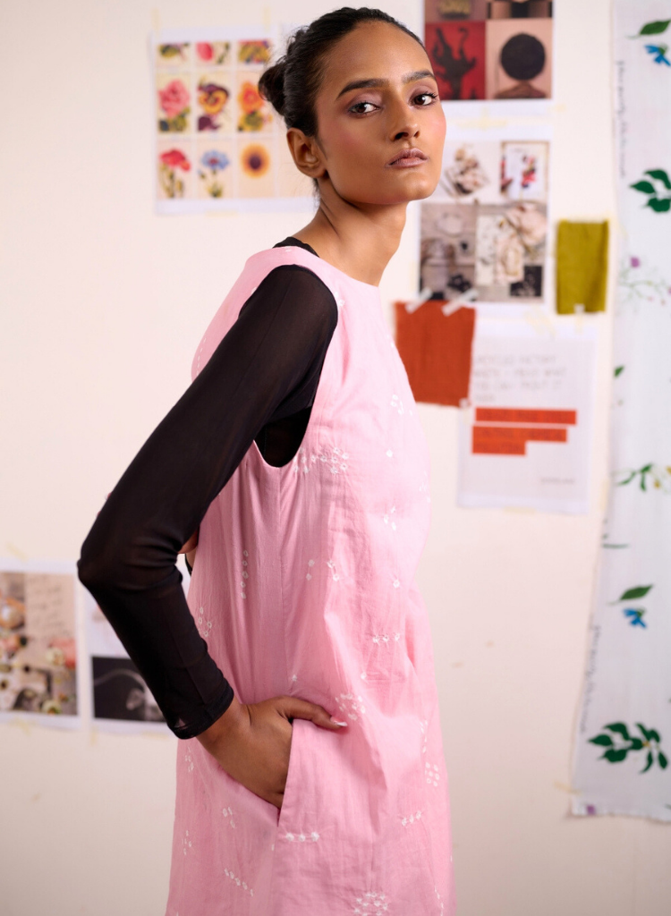 Brisa Bandhani Dress