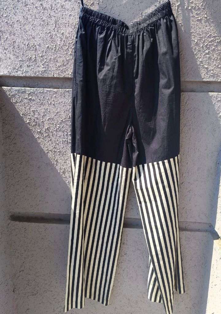 Floral Appliqué Stripe Set